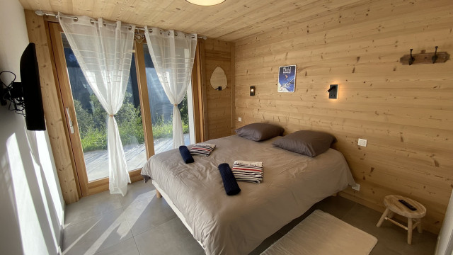 La Ferme de Delphine et François, chambre double, Châtel Réreservation