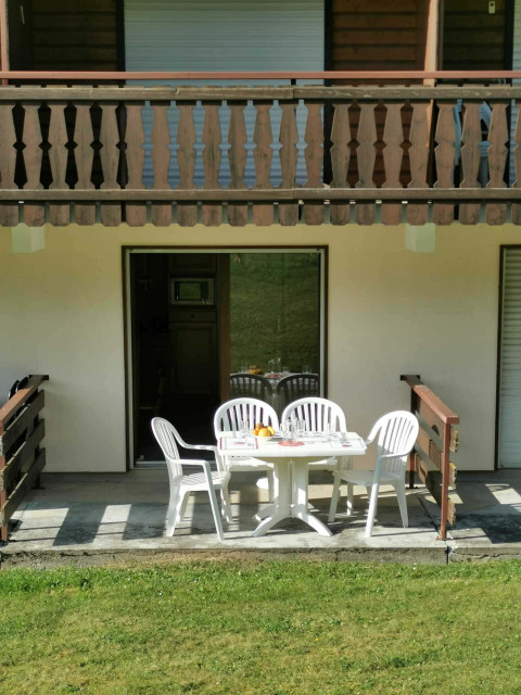 Les Avenières 3 people Châtel, Patio, Rental Holiday