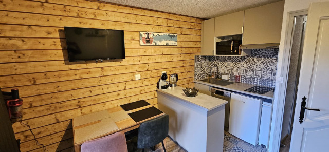 Residence Anna Maria 36, Living room and kitchen, Châtel Portes du Soleil