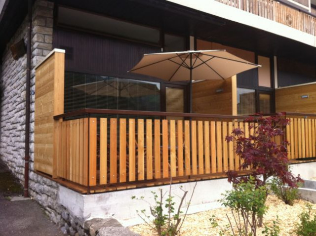 Résidence LA RESIDENCE, apartment 1, terrace, Châtel Haute-Savoie