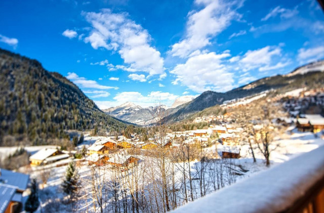 Residence The Loges Blanches, Apartment C1, Balcony with mountain view, Châtel Portes du Soleil