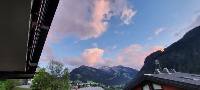 Résidence Les Montagnys, Apt 10, Vue depuis le balcon, Châtel