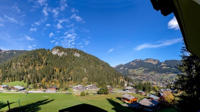 Residence les Pins, Apartment n°8, Panoramic view from balcony, Châtel