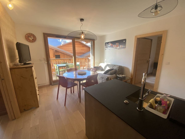 Résidence Perles de Savoie, Appartement C403, Séjour, Châtel Portes du Soleil