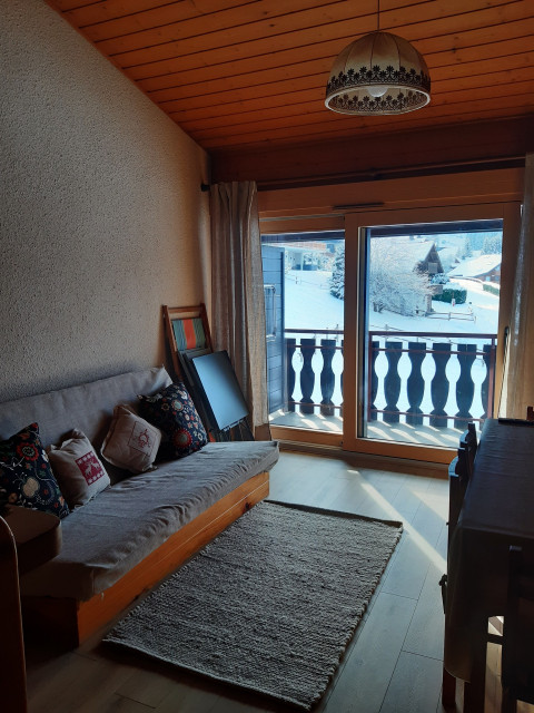 Résidence SYLVIA, Apartment 62, living room, Châtel Les Portes du Soleil