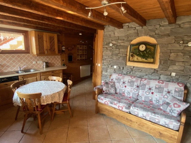 Studio Les Brames, fully equipped living room, Petit Châtel