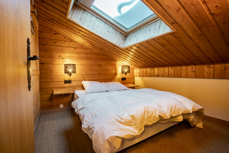 Apartment 16 in residence Perthuis, Bedroom, Châtel Chalet 74