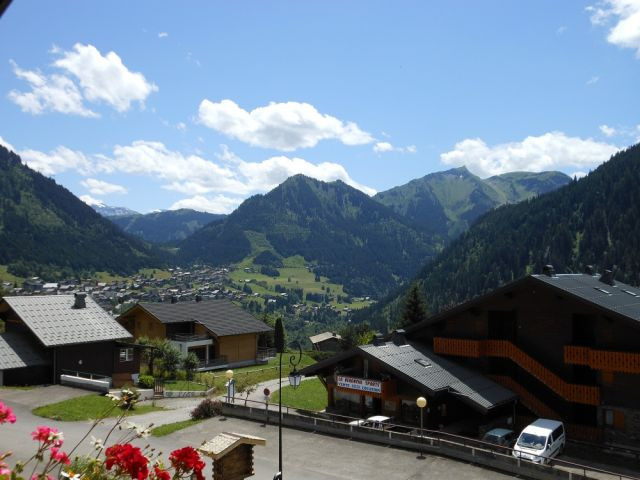 Apartment Bel Horizon 2, view on Châtel, mountain family holiday