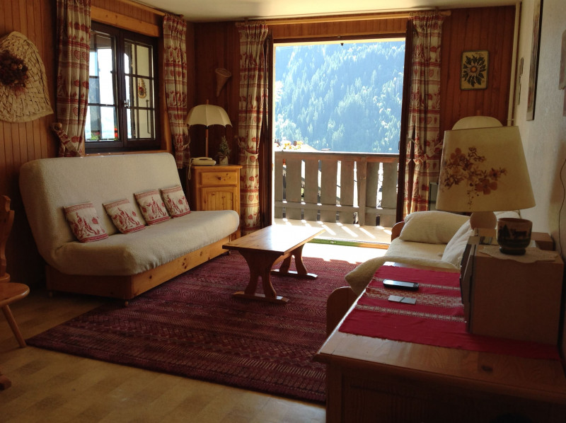 Apartment Caribou 1, Living room, Châtel Family Holidays