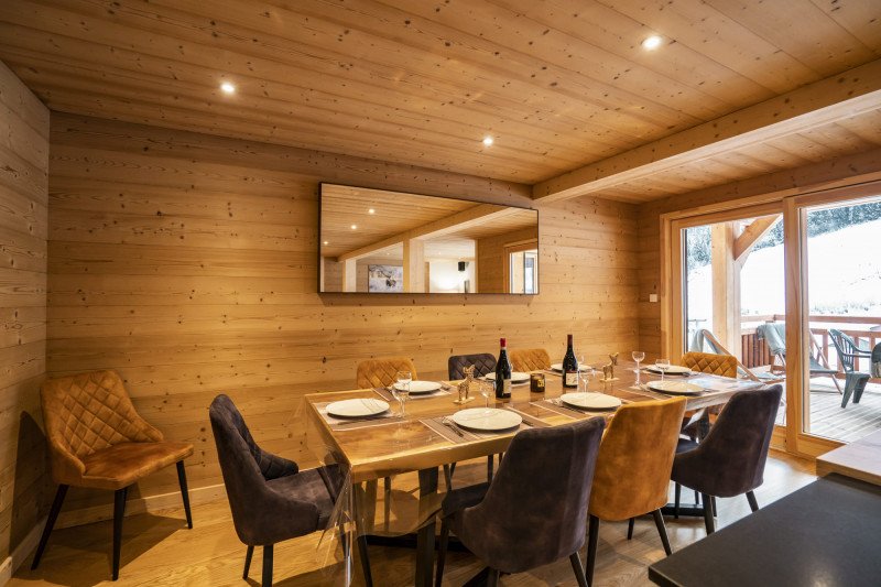 Apartment in chalet 3 Fontaines, Dining room, Châtel Winter 74
