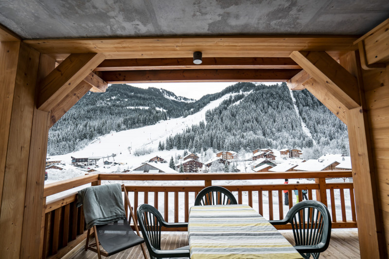 Apartment in chalet 3 Fontaines, Terrace, Châtel Ski slope