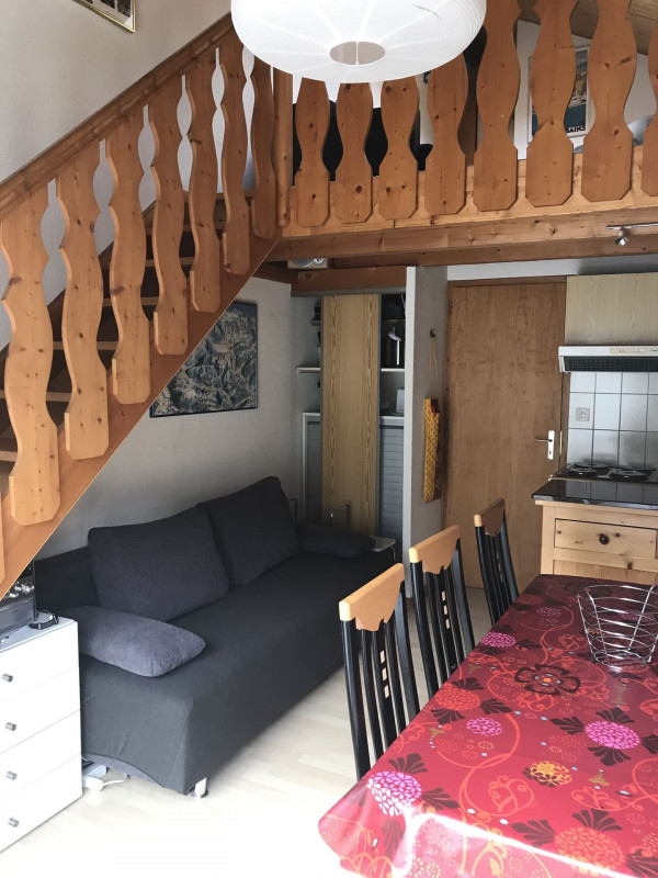 Apartment in Chalet du Perthuis 15D, Living room, Châtel Haute-Savoie