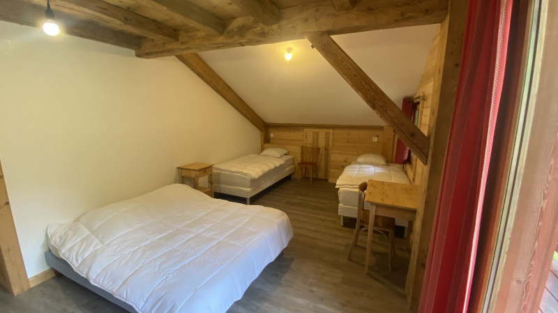 Appartement dans chalet la clairière, chambre, Châtel Les Portes du Soleil