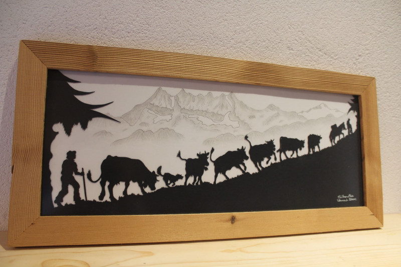 Appartement dans chalet le bois joli, décoration montagne, Châtel Haute-Savoie