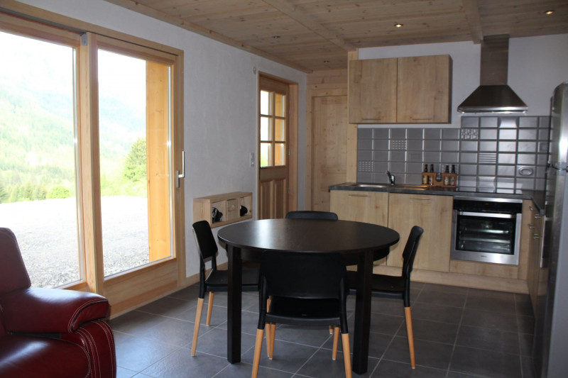 Appartement dans chalet le bois joli, salle à manger, Châtel Haute-Savoie
