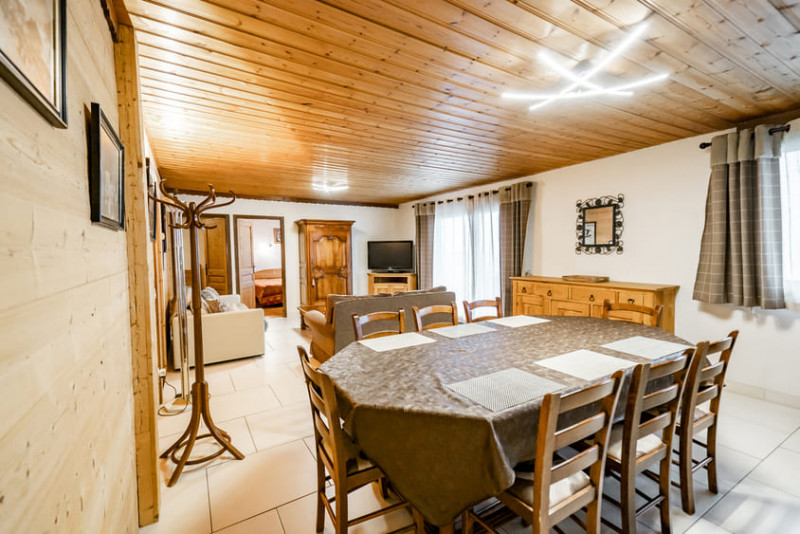 Apartment in chalet les Boudimes, Living room, Chatel center