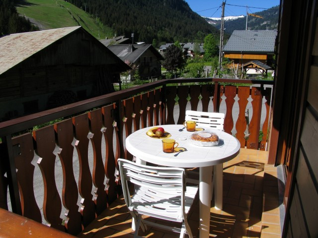 Apartment in chalet Perthuis, Balcony, Châtel Village 74