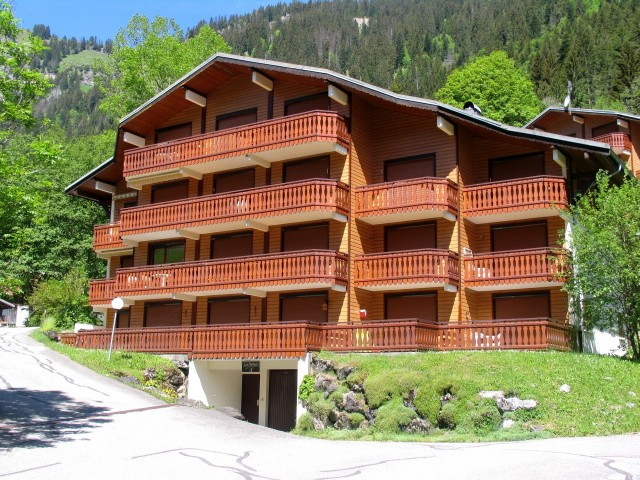 Apartment in chalet Perthuis, Outside view, Châtel 74390