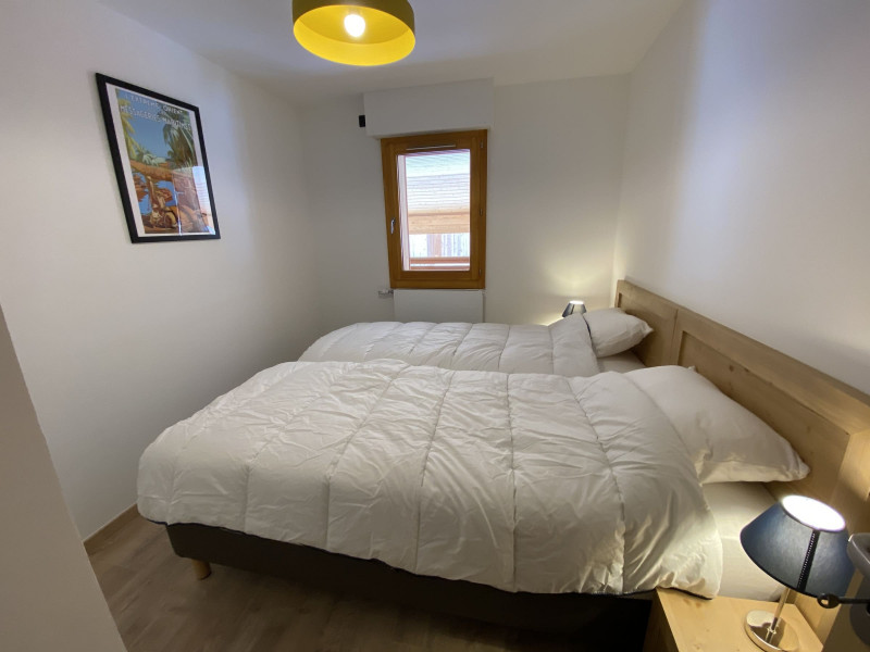 Appartement La Ferme de Suzanne 9 à Châtel, chambre 2 avec 2 lits simples