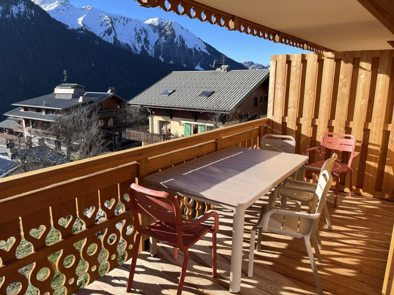 Appartement La Ferme de Suzanne 9 à Châtel, terrasse exposée sud