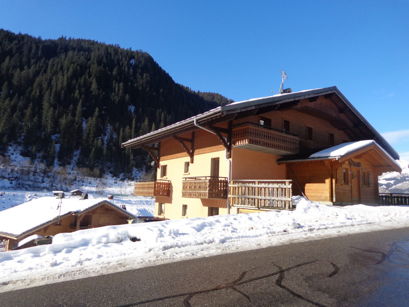 Apartment n°5 in chalet The Bouquetins, Outside view, Châtel Raclette 74