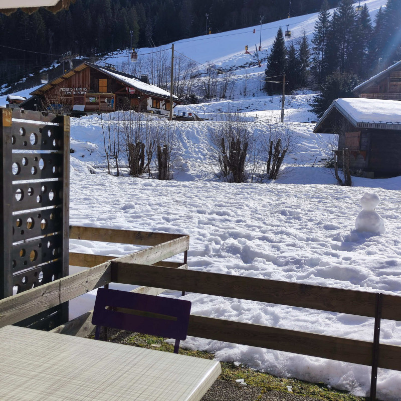 Appartment n° 7 A, Résidence les Mermy, terrace, Châtel Portes du Soleil