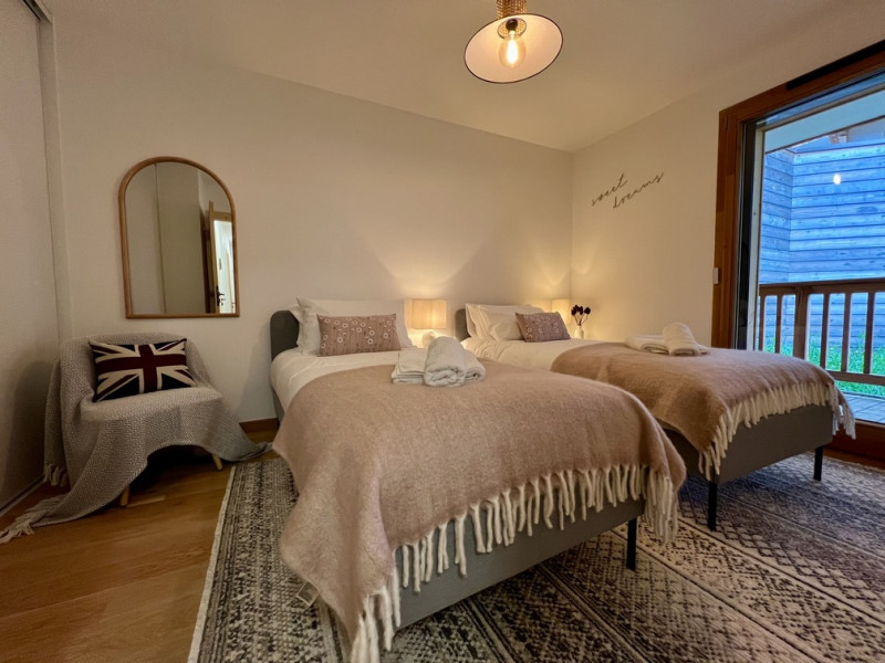 Appartement Perles de Savoie A306, Châtel,  chambre deux lits simples