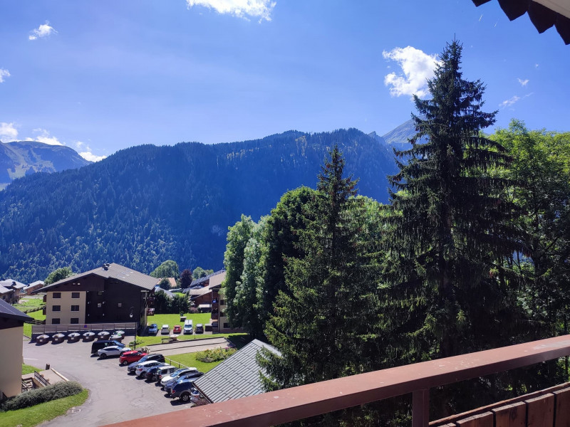 Apartment Yeti 4 65, view from the bedroom, Châtel