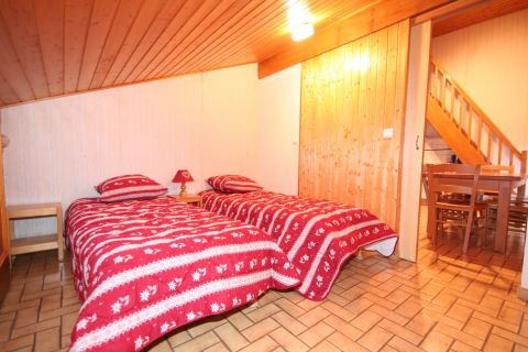 Balcon des Alpes 5, Chambre 2 lits simples, Châtel Location de ski