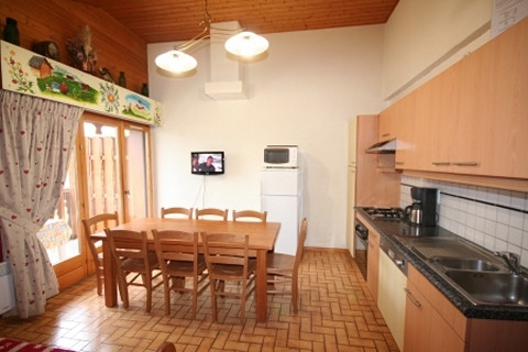 Balcony of the Alps 6, Living room with kitchen, Châtel Haute-Savoie