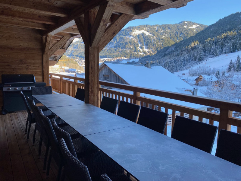 Chalet Au Bon Vieux Temps, terrasse, Châtel Les Portes du Soleil