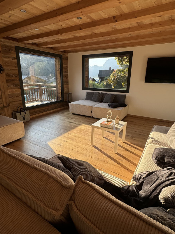 Chalet Bonatti, Salon lumineux, Châtel, Portes du Soleil