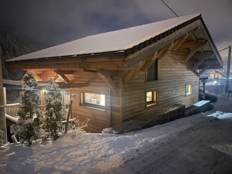 Chalet des Freinets, sous la neige, Châtel 74