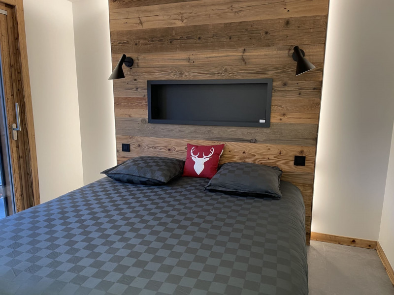 Chalet l'Alpaga, double bedroom, Châtel Mountain