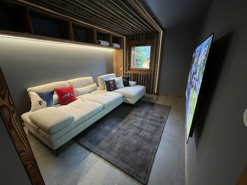 Chalet l'Alpaga, Tv Lounge at the ground floor, Châtel