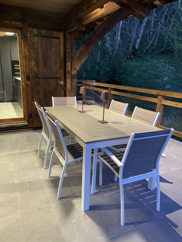 Chalet l'Alpaga, Terrasse, Châtel