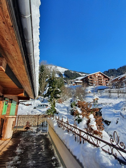 Chalet The Calèche, Terrace, Châtel Winter 74