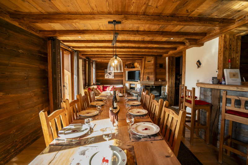 Chalet Les Tournesols, Salle à manger, Vacances en famille à Châtel