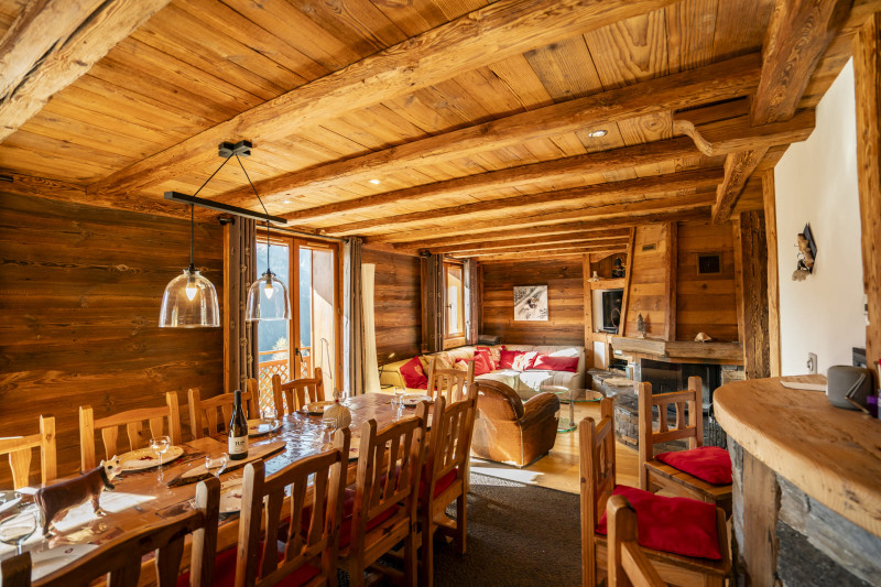 Chalet Les Tournesols, Salle à manger, Vacances en famille à Châtel Portes du Soleil