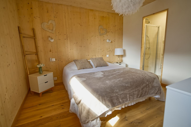 Chalet Louise, 10 people, double bedroom, Châtel