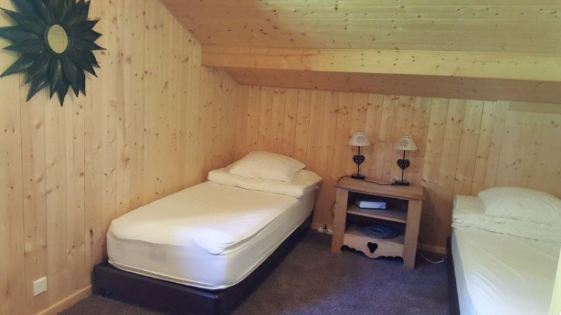 Chalet Namalou, Bedroom single bed, Châtel Village 74