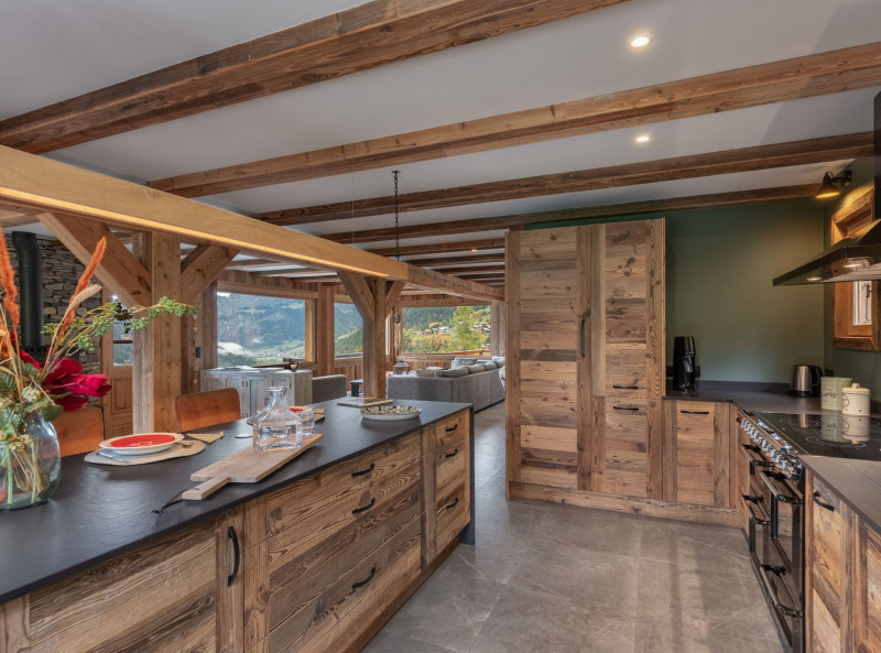 Chalet W, Kitchen, Châtel Ski slope 74