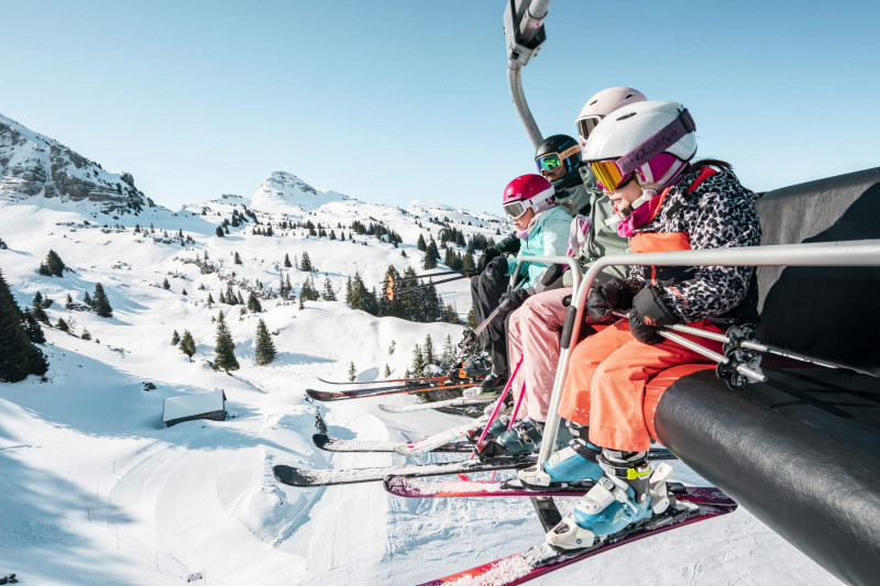 Ski Family in Châtel