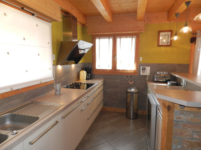 Apartment rental Penthouse for 10 people in Chatel, kitchen