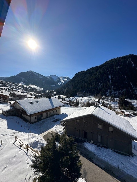 12 people rental in Chalet Val d'Or Chatel, view over the Linga ski area