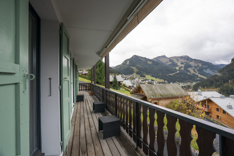 Residence The Morclan, Balcony mountain view, Châtel Mountain 74