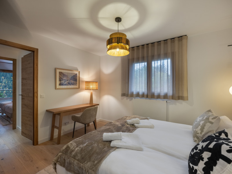 Résidence Le Theleme, Appartement 102, chambre, Châtel Les Portes du Soleil