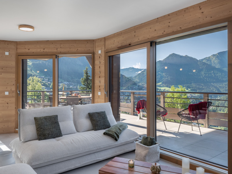 Résidence Le Theleme, Appartement 304 A, salon, Châtel Les Portes du Soleil