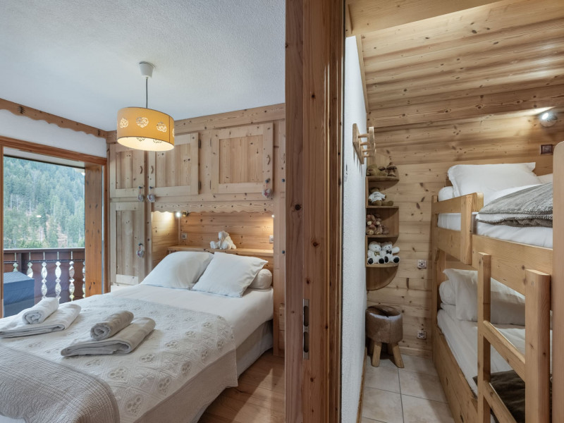 Résidence les Pins, Appartement n°8, Chambre et coin montagne, Châtel Réservation