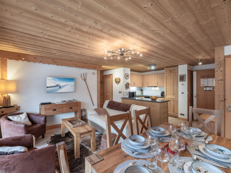 Résidence les Pins, Appartement n°8, Séjour, Châtel Vacances au ski